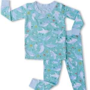 Little Sleepies Shark Soirée pajamas